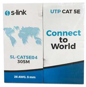 S-Link Cat6 Gri UTP Data Kablosu (305m)