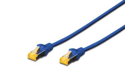 Digitus Zırhlı Patch Kablo Cat6A Mavi (1m)