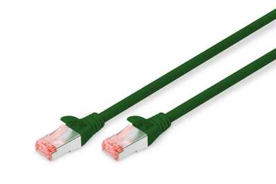 Digitus Zırhlı Patch Kablo Cat6 Yeşil (2m)