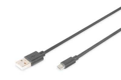 Digitus USB2.0 to USB MicroB Kablo (1m)