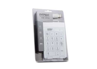 Everest KB-2014 USB Numerik Beyaz Klavye