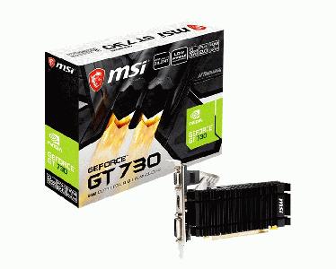 MSI GeForce GT 730 N730K-2GD3H/LPV1 2GB GD3 64Bit