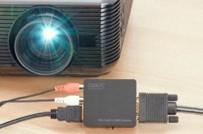 Digitus VGA Erkek to HDMI Dişi Çevirici