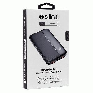 S-link Powerbank 10000mAh Siyah