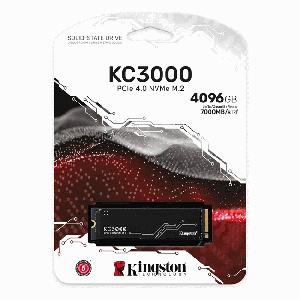 Kingston KC3000 4TB M.2 NVMe SSD (7000-7000)