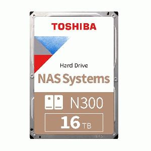 Toshiba N300 16TB 7200Rpm 512MB - HDWG31GUZSVA