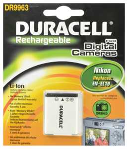 DURACELL DR9963 Nikon EN-EL19 Kamera Pili