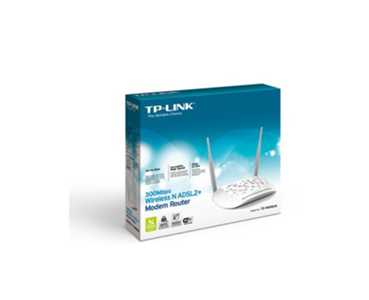 Tp-Link TD-W8961N 300Mbps 4P ADSL2  Modem Router