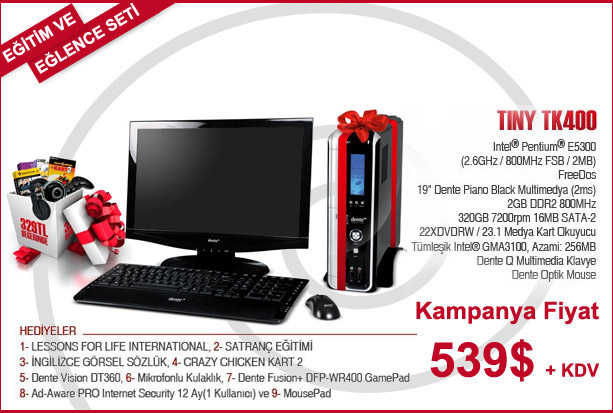 Dente Tiny TK400