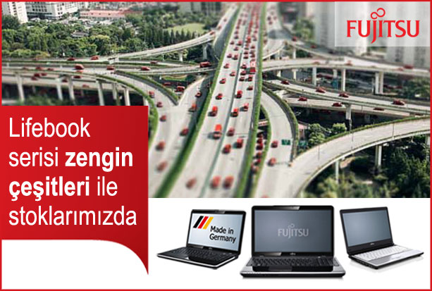 Fujitsu Lifebook'lar Stoklarımızda