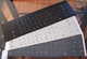 Notebook klavye etiketi (siyah) Beyaz Harf RUS�A-