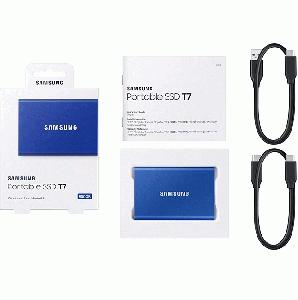 Samsung T7 500GB Usb3.2 Gen2 Mavi