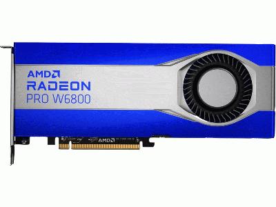 HP Radeon Pro W6800 32GB GDDR6 256B 6mDp (340K7AA)