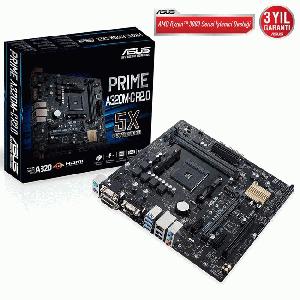 Asus Prime A320M-C R2.0 AM4 Ryzen D4 Vga Dvi Hdmi