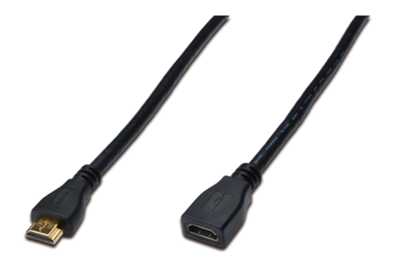 Digitus HDMI Uzatma Kablosu Siyah (2m)