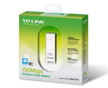 Tp-Link TL-WN727N 150Mbps Kablosuz  USB Adaptör