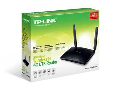Tp-Link TL-MR6400 Çift Bant LTE (3G-4G) Router