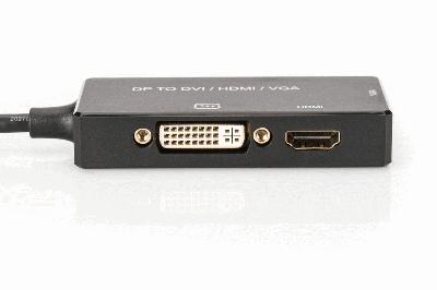 Digitus DisplayPort to VGA+ HDMI + DVI Çevirici