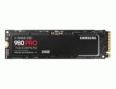Samsung 250GB 980 Pro NVMe 6400/2700 MZ-V8P250BW