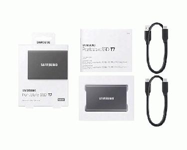 Samsung T7 500GB Usb3.2 Gen2 Gri