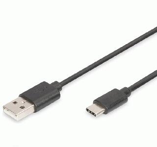 Digitus Şarj Data Type-C - USB 2.0 (1m)