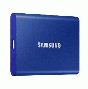 Samsung 2TB Taşınabilir T7 SSD 2.5 Mavi