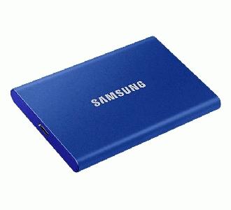 Samsung 2TB Taşınabilir T7 SSD 2.5 Mavi