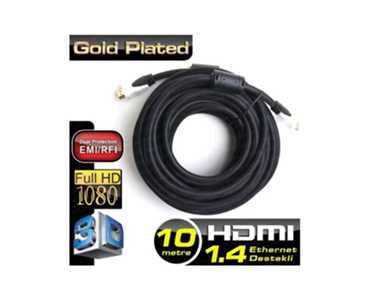 Dark DK-HD-CV14L1000 10 Metre HDMI Kablo Altın Uç